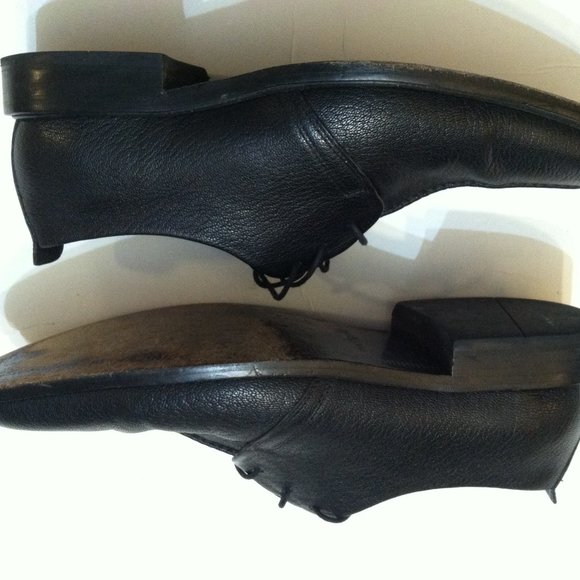 COLE HAAN MENS PRE-OWNED BLACK LEATHER DRESS SHOES SIZE: 9.5M main image 7